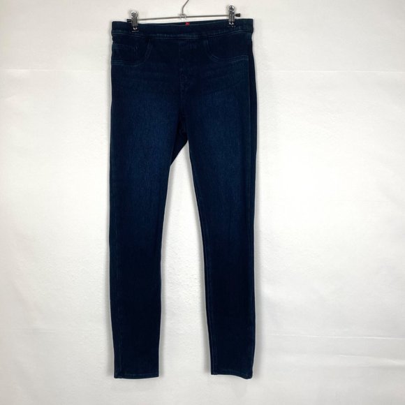 Spanx Jean-ish Ankle Leggings Denim Jeggings Small - Picture 5 of 10